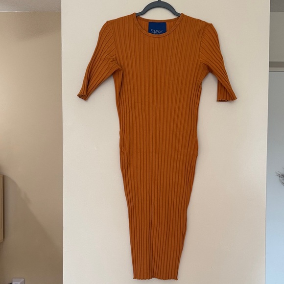 Simon Miller Ribbed Midi Dress - Picture 3 of 8